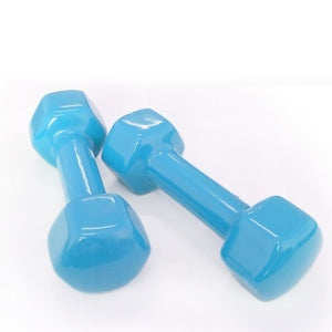 Plastic Dumbbell Weights for Home and Gym