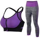 Sexy Compression Fitness Tights Yoga Set