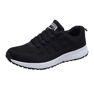 Sneakers Women Sport Shoes Lace Up