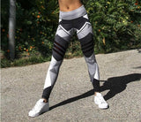 Printed Fitness Slim Leggings ins Female